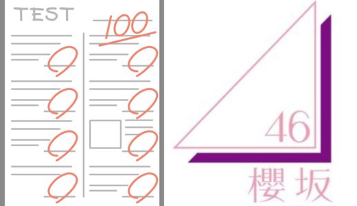 櫻坂46 学力ランキング【最新4期生ver】